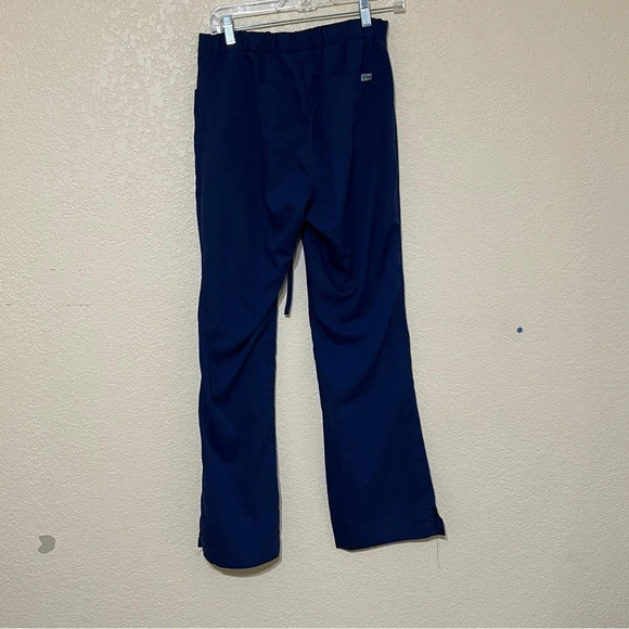 Grey's Anatomy Women’s Blue Drawstring 5 pocket Scrub Pants Size XS - Picture 3 of 12